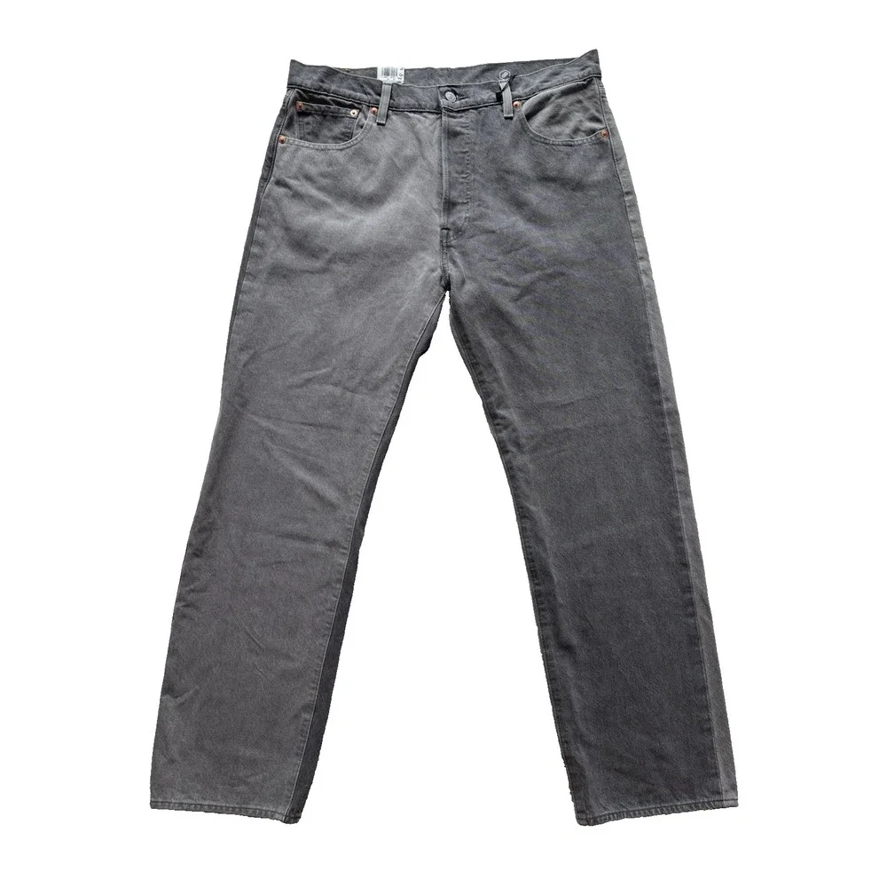 Levis Jeans Mens 36x32 Gray 501 Strong Skateboarding Mixed Media Workwear‎